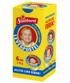 Porsjonsbegre med Stabburet Leverpostei er praktiske og kan blant annet gjøre morgenstunden og matpakkesmøringen enklere. Legg et par beger sammen med noen brødskiver i matboksen. Når det er tid for matpakkespising på skolen får barna både et sunt og godt måltid med Stabburet Leverpostei. Stabburet Leverpostei Porsjon er også både praktisk å ha med på tur, så vel som i matpakken på jobb. Stabburet Leverpostei Porsjon selges både enkeltvis og i eske med flere og er like næringsrik og god som originalen. Foruten å være rik på jern, er leverpostei også en god kilde til folat og vitamin B12 for både liten og stor.