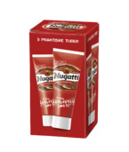 Perfekt til turen eller ved siden av matpakken. Nugatti Original er laget av blant annet kakao, melk og hasselnøtter; som gir den gode unike Nugatti-smaken. Smaken har vært på markedet siden 1969, men representerer fortsatt ”Matlyst på boks” like sterkt som alltid!