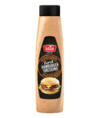 Den originale hamburgerdressingen du må ha for å lage en skikkelig god og saftig burger. 