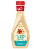 Idun Dressing Paprika & Løk er en rund og smaksrik dressing som er lett å bli glad i. Den inneholder rømme, paprika, løk og krydder som gir en perfekt dressingsmak. 