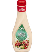 Fyldig dressing med tomat som blir en klar favoritt på salaten. Passer også godt til sjømat. 